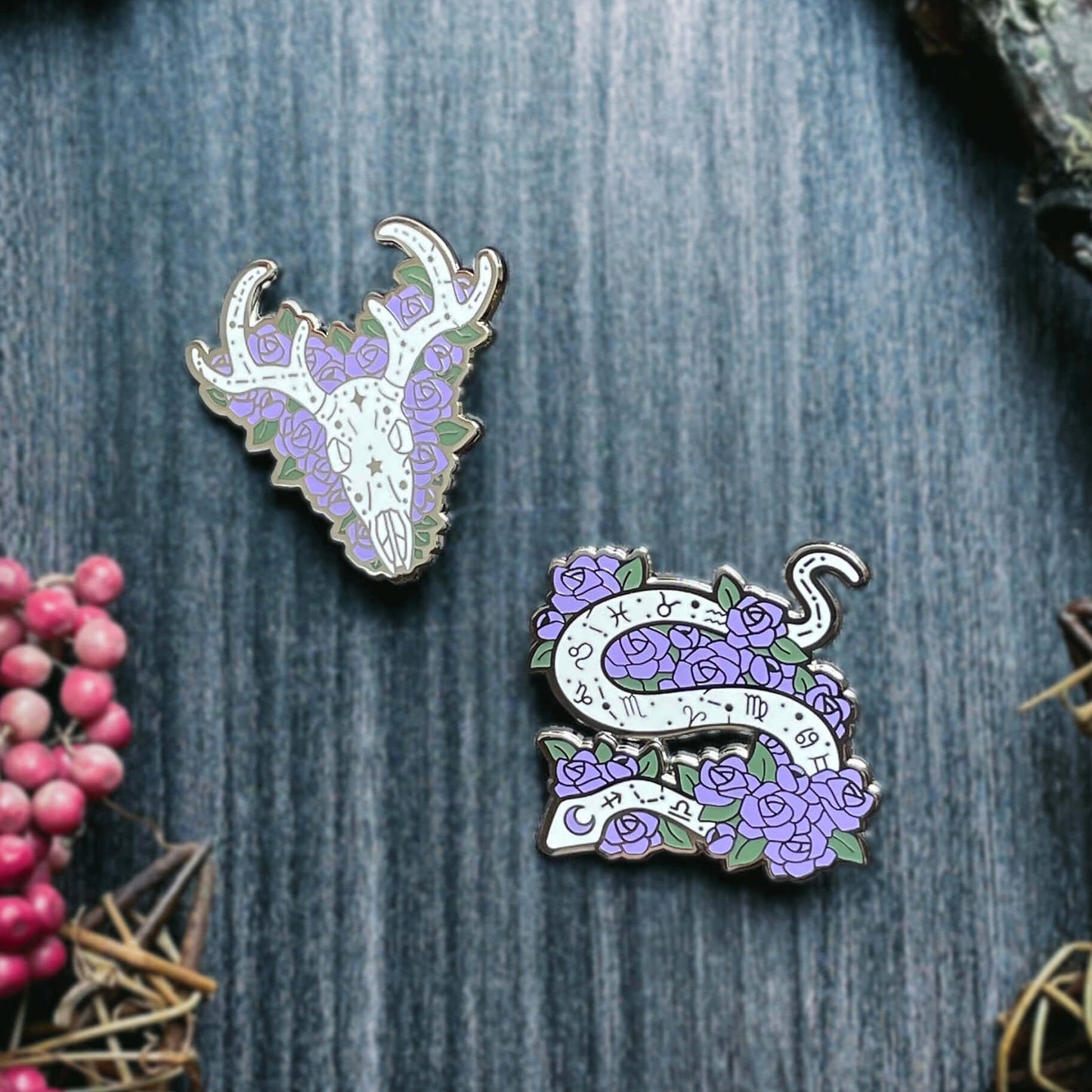 Lilac Solitude Pin Bundle