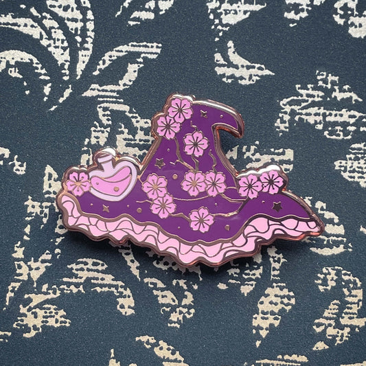 Love Blossom Witch Pin