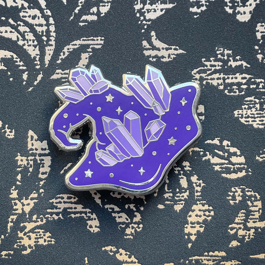 Crystal Witch Pin