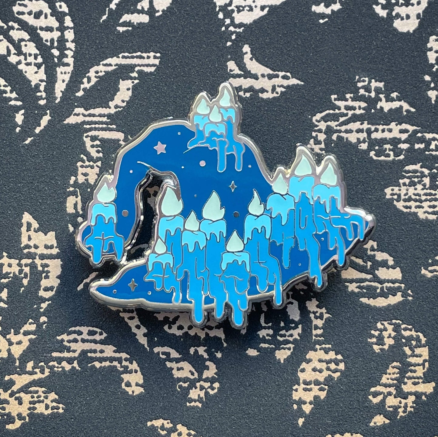Candle Witch Pin